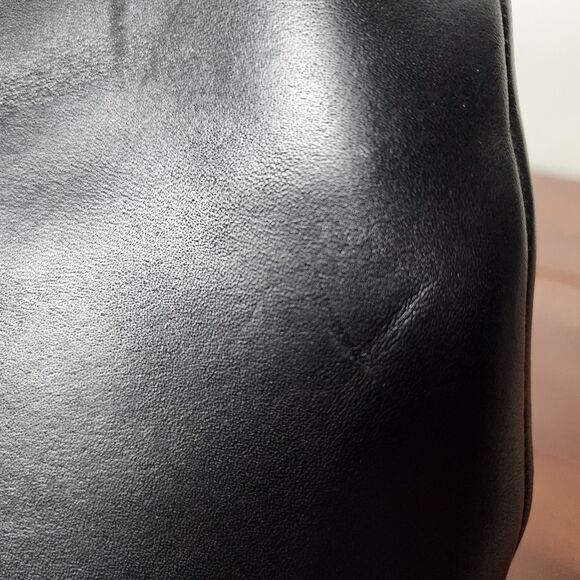 Franco Sarto Balin Leather Lug Sole Knee High Wide Calf Boots 7.5 NWT - Picture 9 of 11